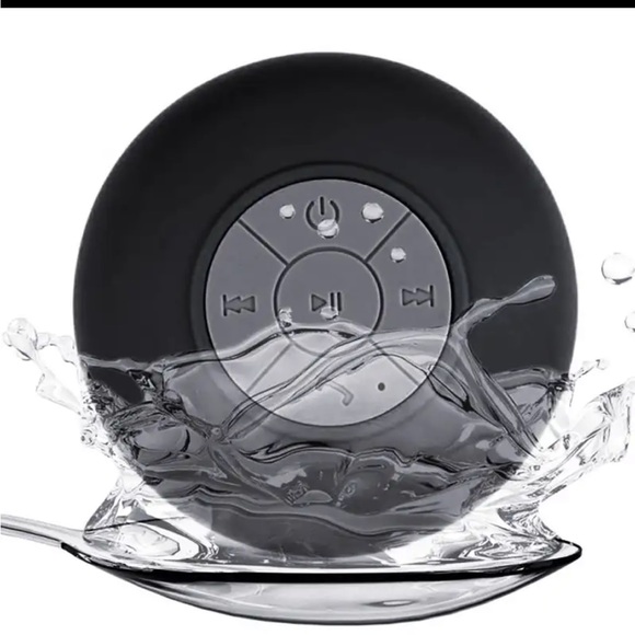 Waterproof Wireless Bluetooth Speaker black Hands-free with suction cup New - Picture 1 of 3